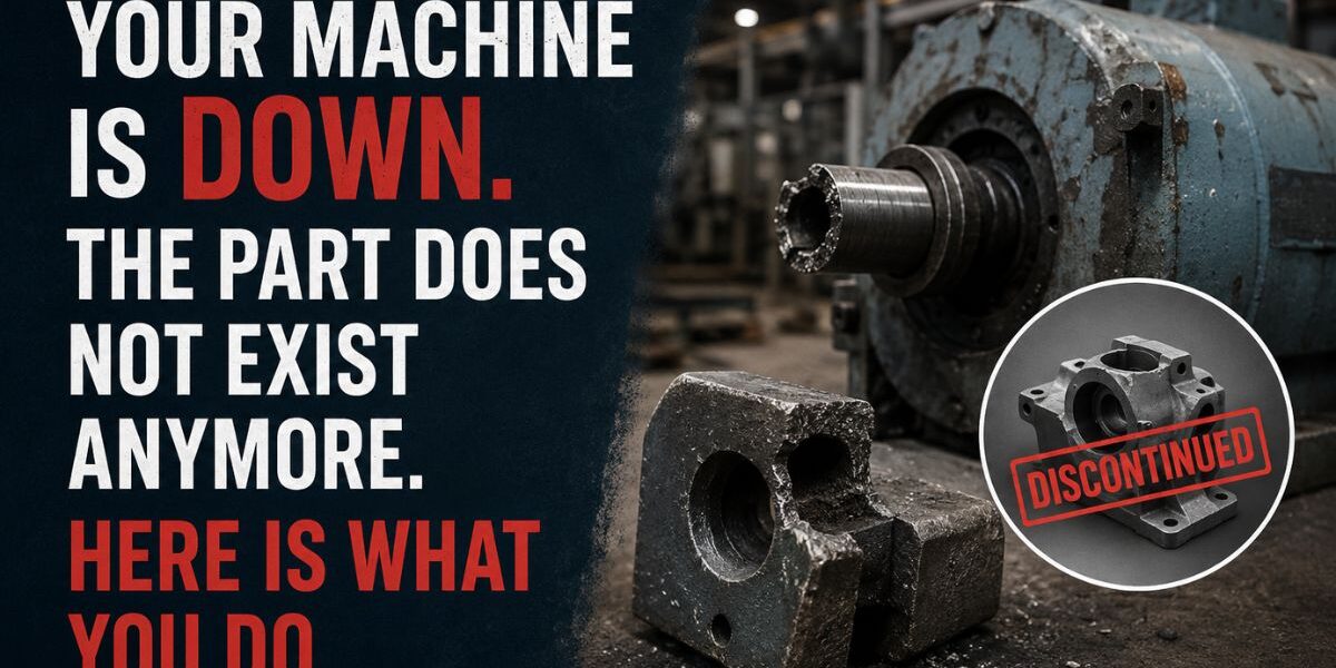Your Machine Is Down. The Part Does Not Exist Anymore. Here Is What You Do. emergency scanning solution